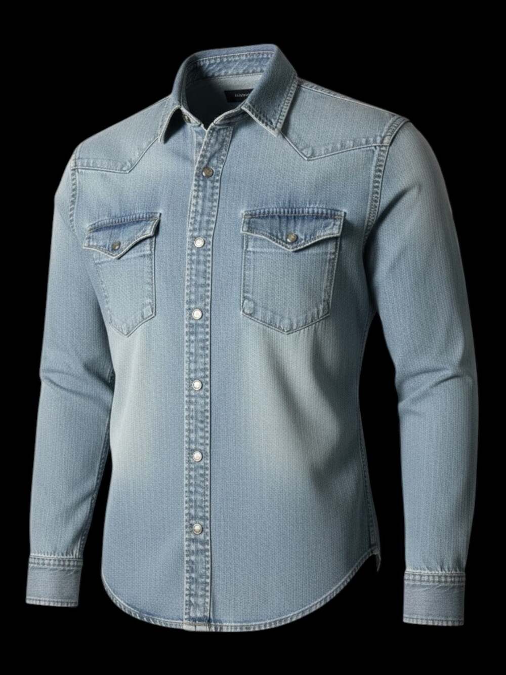 AG Jeans Men's Western Denim Shirt